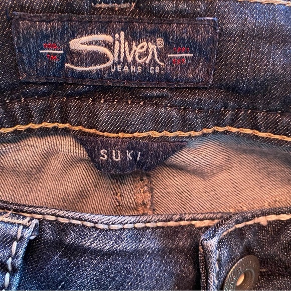 Silver Suki Jeans Mid Straight 32/32 - Picture 11 of 16